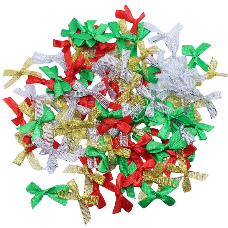 6Mm100 Polyester Ribbon Finished Mini Bow Gift Packaging Underwear Card Material Supply - Image 2
