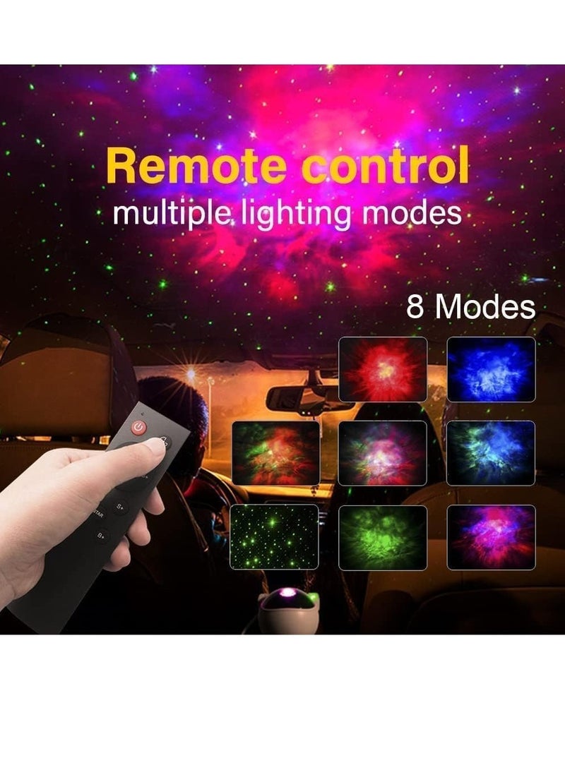 Kids Galaxy Star Led Projector Night Light with Timer Remote Control and 360°Adjustable Design Nebula Galaxy Projector for Children Adults Baby Bedroom Car Party Decoration and Game Rooms - Image 3