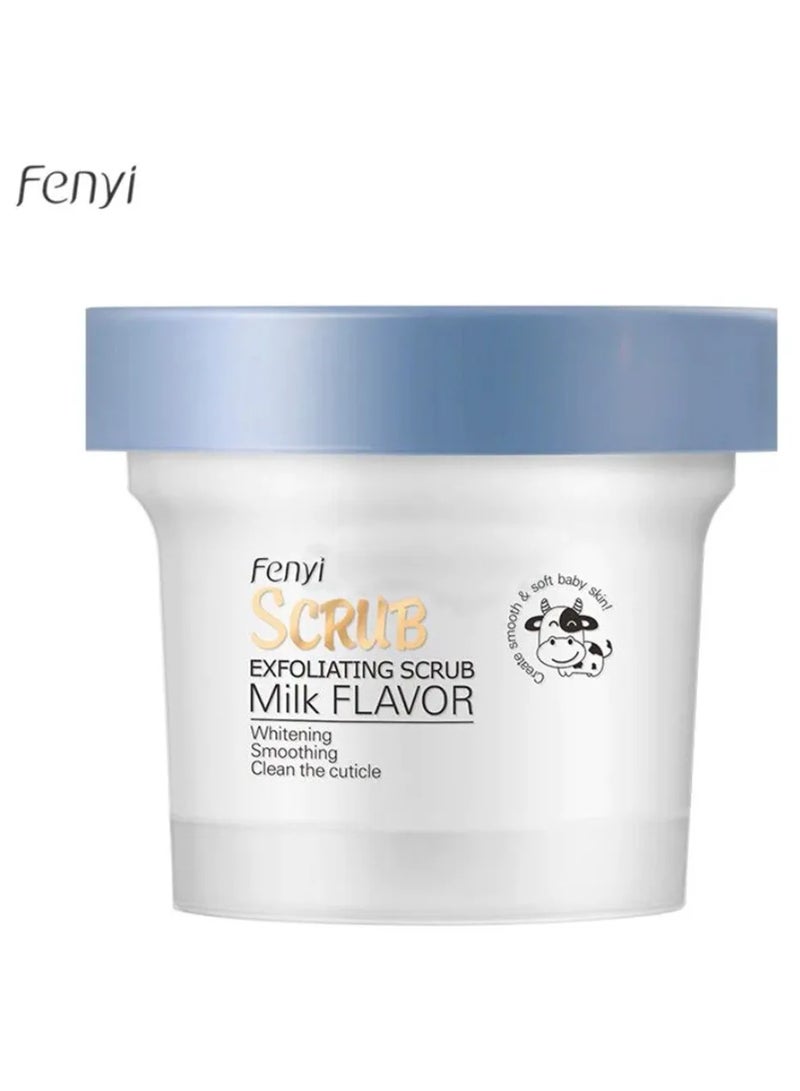 فيني مقشر ومرطب للجسم بالحليب 100 مل - Image 1