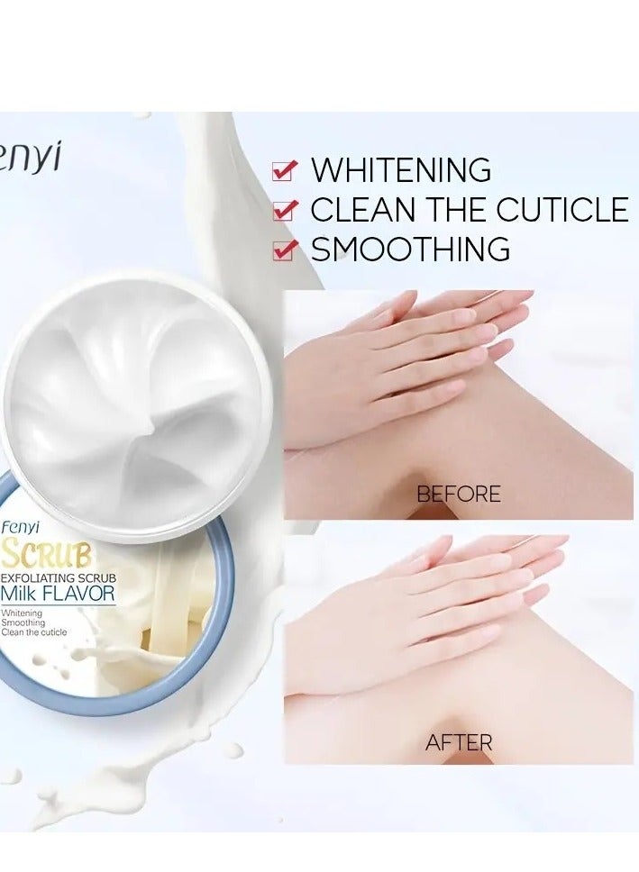 فيني مقشر ومرطب للجسم بالحليب 100 مل - Image 5