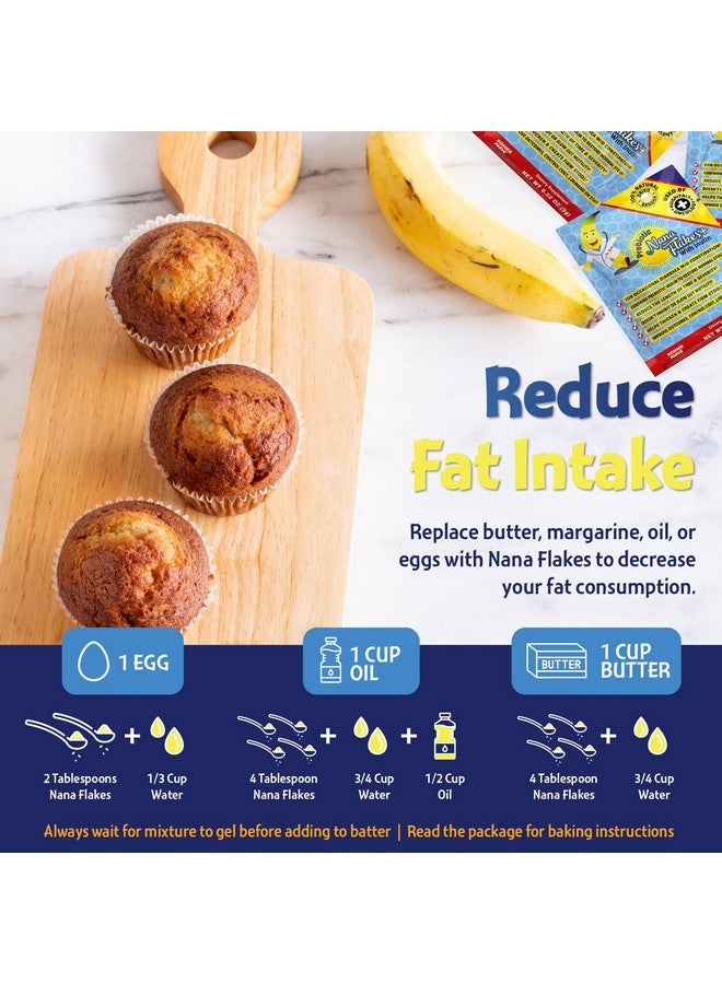 Nutritional Designs, Prebiotic Nana Flakes with Inulin, 100% Pure Banana Flakes, Gut Health, High Protein & Fiber, Natural Diarrhea Remedy, IBS Relief, for Adults & Kids 4+, Single Packets, 25 Count - Image 5