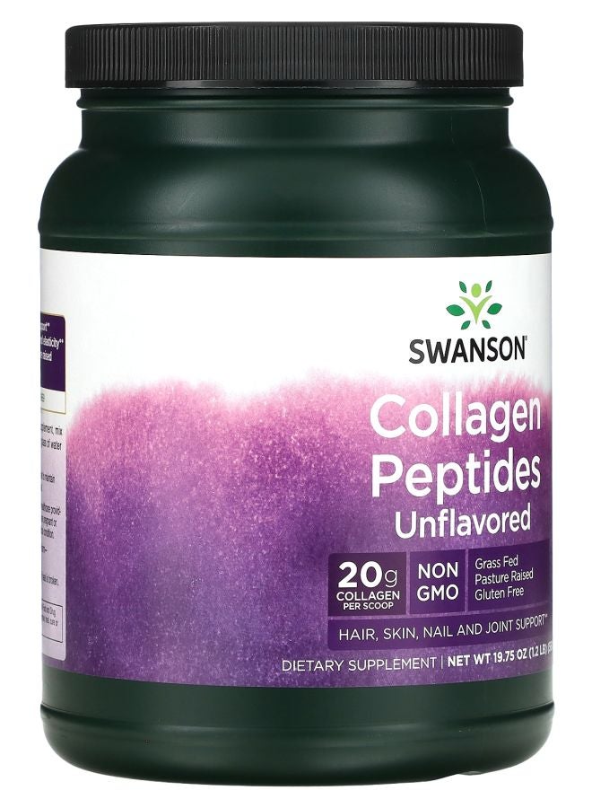 SWANSON Collagen Peptides Unflavored 1.2 lb (560 g) - Image 2
