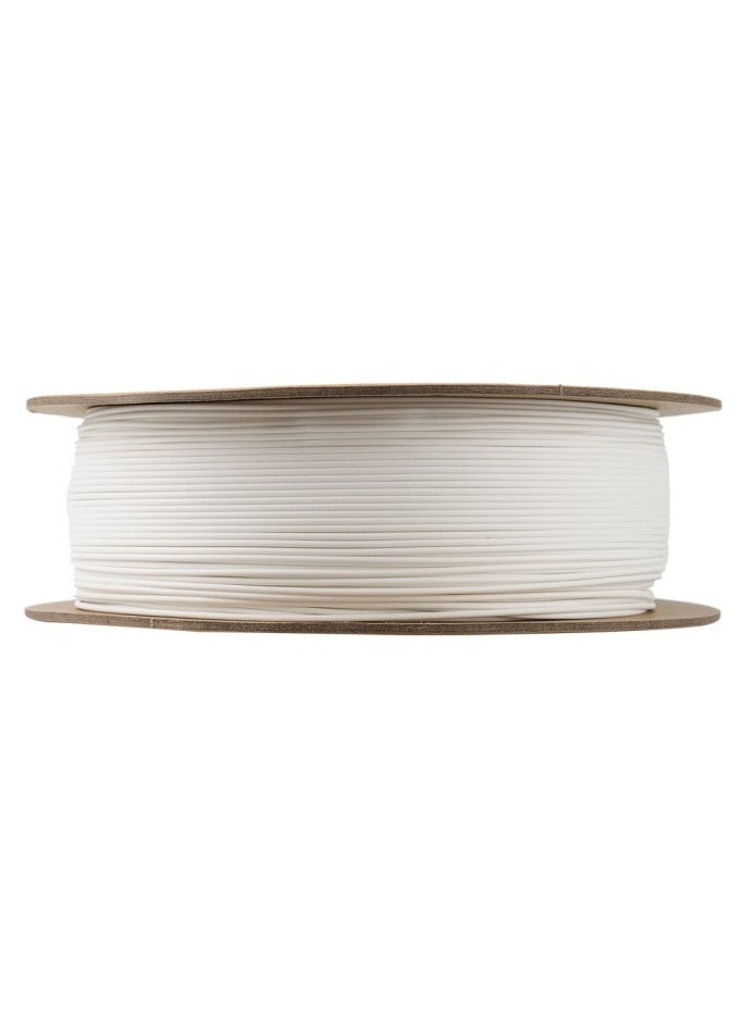 eSUN eSUN Matte PLA Filament 1.75 mm, Matte PLA 3D Printer Filament, Dimensional Accuracy +/- 0.02 mm, 1 kg Spool (2.2 lbs) 3D Printing Filament for 3D Printer, Matte Milky White  - Image 3