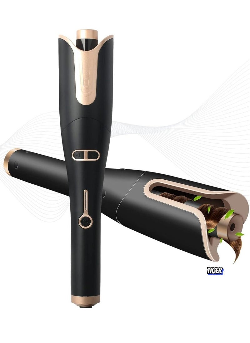 TIGER Automatic Ceramic Hair Curler for Curly Hair – 360° Rotation, Multi-Speed Settings, Ceramic Technology for Smooth & Long-Lasting Curls – Professional Curling Iron (DX1354) - Image 1
