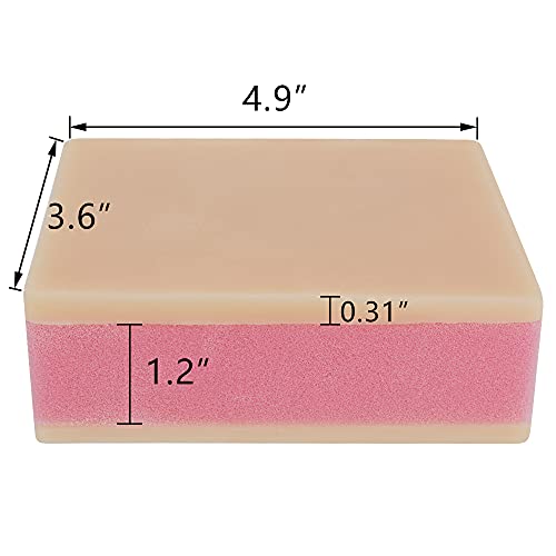 VTurboWay Silicone Sponge Human Skin Injection Pad Training Model, Nurse Student Practice, No Syringe Included!!! - Image 5