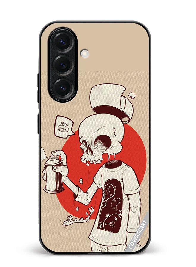 VR CREATIVE Protective Case Cover For Samsung Galaxy S25 Plus Skeleton Design Multicolour