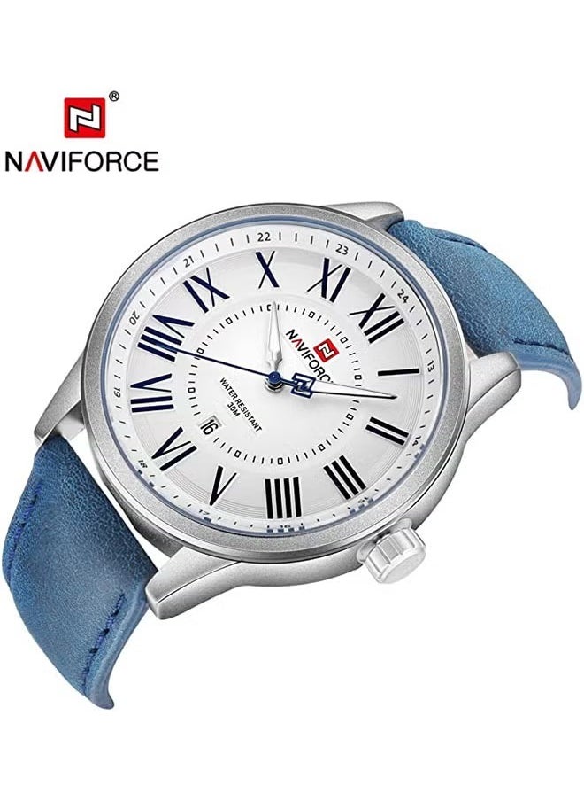 CURREN Men's Date Display Water Resistant PU Leather Analog Watch  - Image 4
