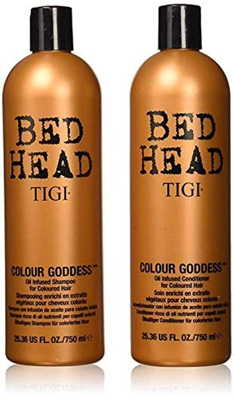 Bed Head Shampoo and Conditioner Color Goddess 2536 Fl Oz Pack of 2