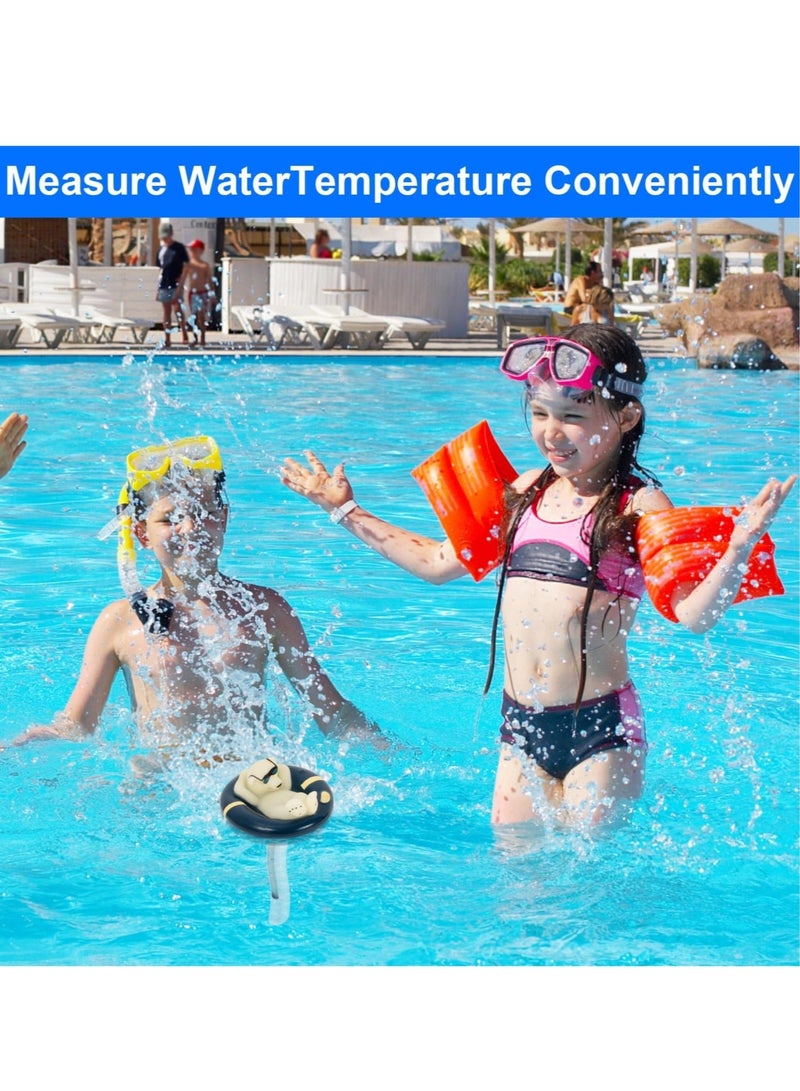 كابتن تيك Pool Thermometer Floating Easy Read, Leisurely Polar Bear Water Thermometer for Ice Bath with String, for Outdoor, Indoor Swimming Pools, Spas, Hot Tubs & Aquariums - Image 5
