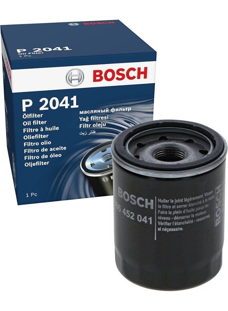 Bosch Oil Filter for Mitsubishi Cars- 0986452041 - Image 1