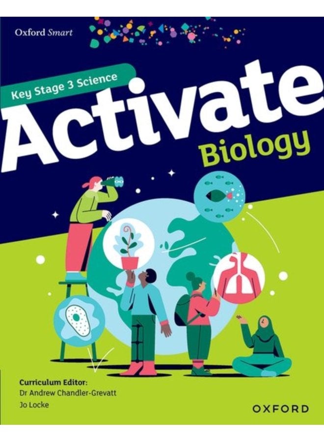 كتاب الطالب في علم الأحياء من أكسفورد سمارت أكتيفيت - غلاف ورقي