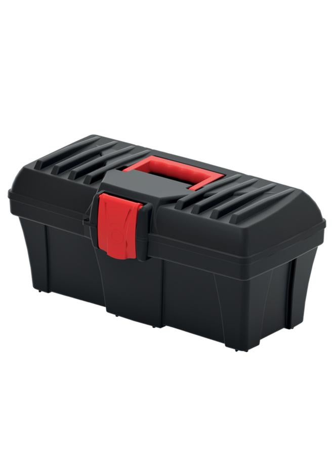Kistenberg Caliber 40 Heavy Duty Tool Box with Ergonomic Handle Black and Red - Image 1