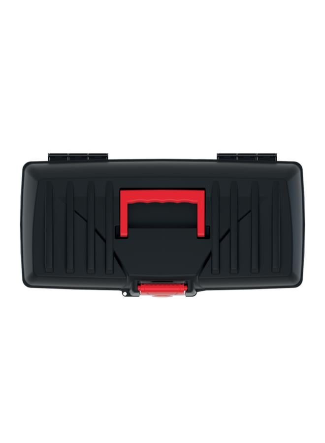 Kistenberg Caliber 40 Heavy Duty Tool Box with Ergonomic Handle Black and Red - Image 2