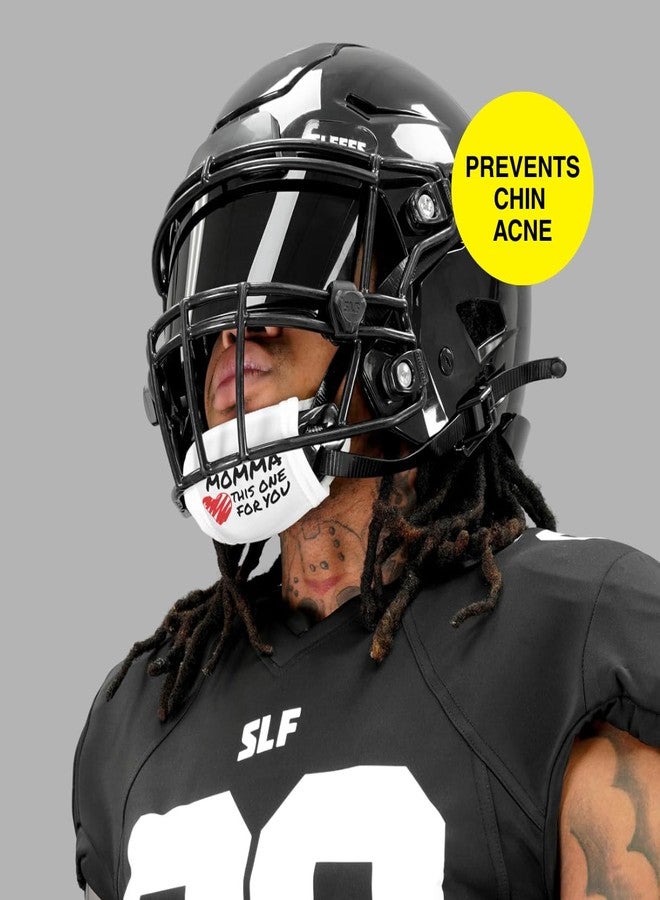 SLEEFS Football Chin Strap Cover - One Size Fits All Cushion - Shield Compatible With Virtually All Helmets - Adult and Youth - Image 2