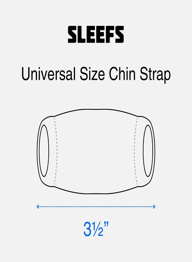 SLEEFS Football Chin Strap Cover - One Size Fits All Cushion - Shield Compatible With Virtually All Helmets - Adult and Youth - Image 3