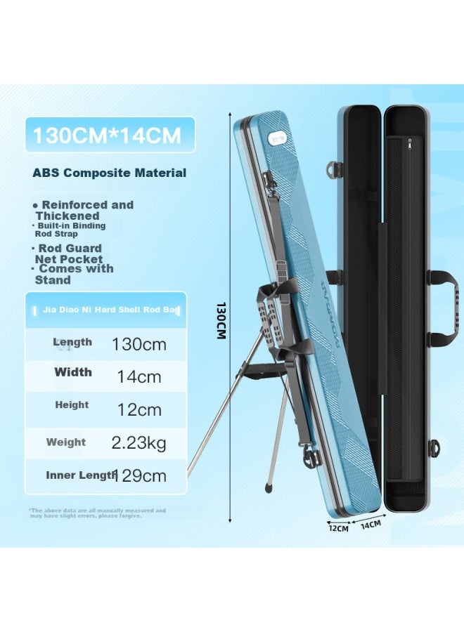 Jiadiaoni Fishing Rod Case Hard Shell Rod Bag Umbrella Bag Integrated Storage Fishing Tackle Rod Special Fishing Waterproof Bracket 130*14*12 - Image 2
