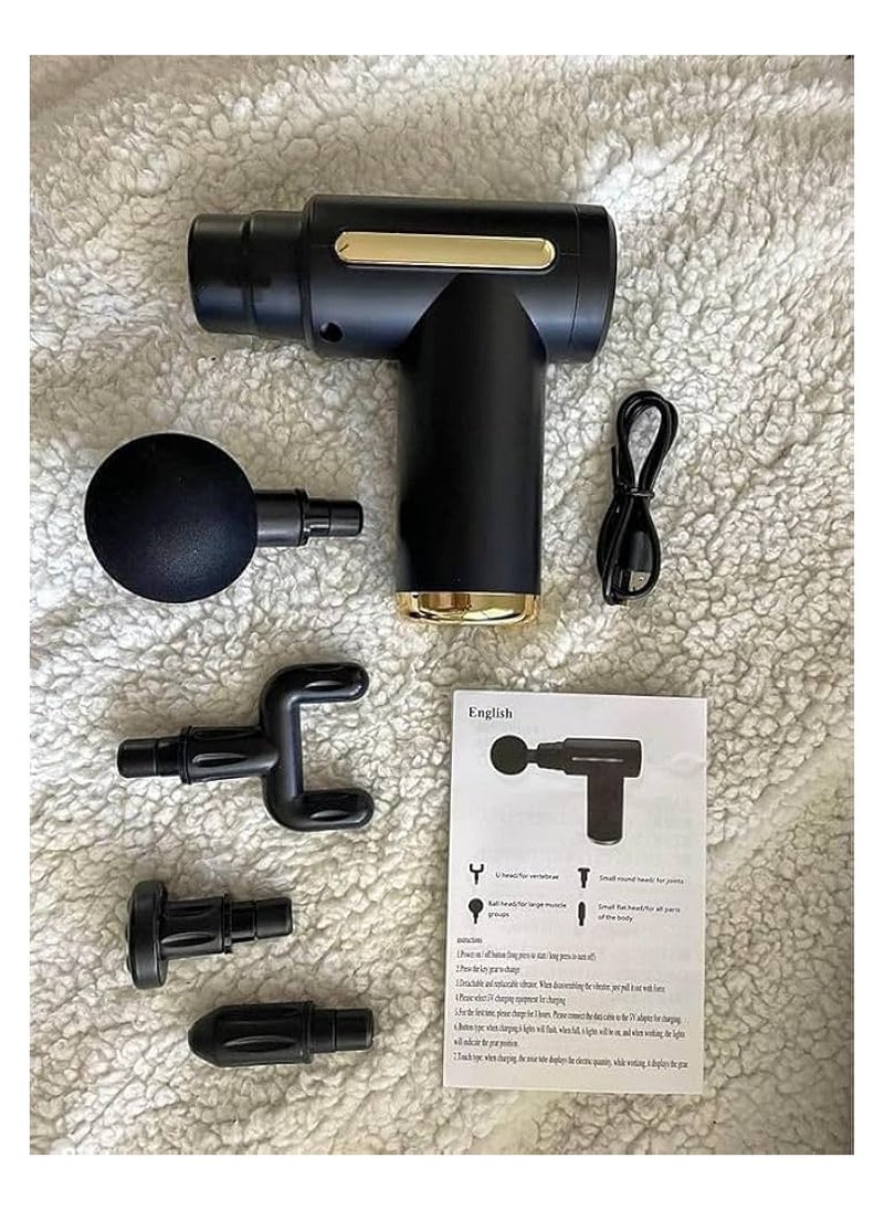 Blueidea Massage  Deep Tissue - Powerful Percussion Therapy for Muscle Relief, Adjustable Speeds, Multiple Attachments, Quiet & Ergonomic Design for Soreness, Stiffness, and Recovery  - Image 5
