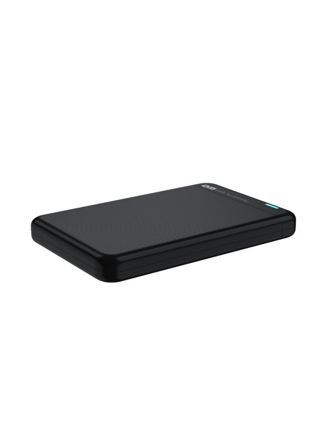 DM Mobile Hard Disk Box 2.5-inch USB3.0 HD001 Notebook Desktop Mechanical Hard Disk Box-Color:Black  - Image 5