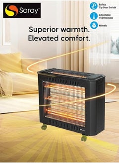 SARAY Turkish Portable Electric Heater 2150W |  STN 5600  Adjustable Temperature Room Heater with Energy-Efficient and Powerful Heating | Perfect for Home, Office, and Winter Comfort"  - Image 2