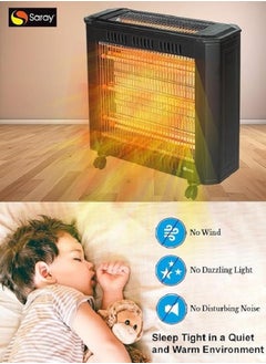 SARAY Turkish Portable Electric Heater 2150W |  STN 5600  Adjustable Temperature Room Heater with Energy-Efficient and Powerful Heating | Perfect for Home, Office, and Winter Comfort"  - Image 4