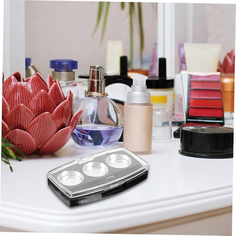 10pcs Empty Refillable Eyeshadow Case Transparent Blush Box for Compact and Convenient for Pocket Purse and Stylish Design - Image 5