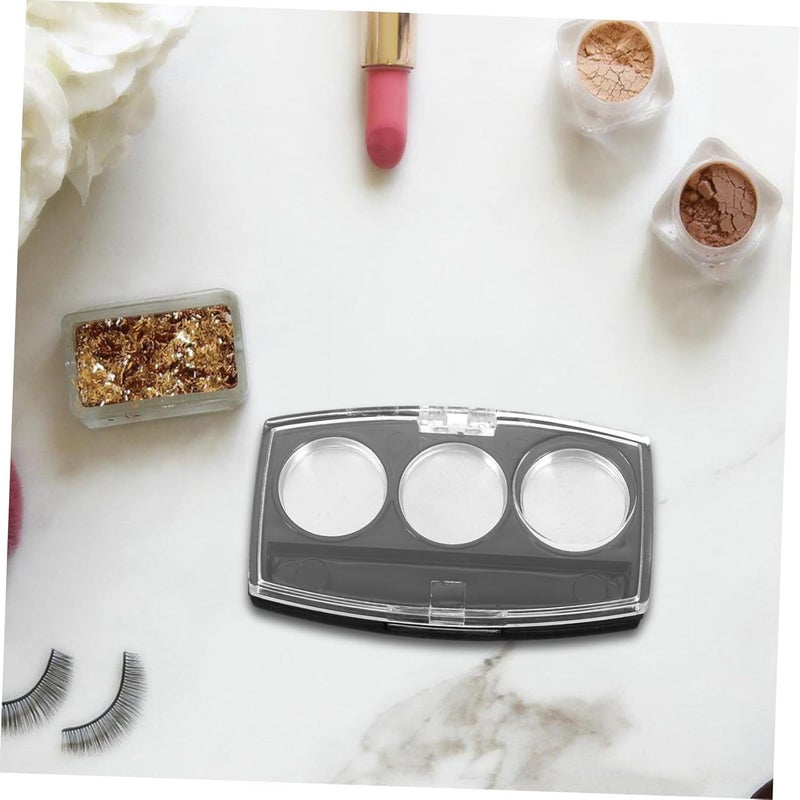 10pcs Empty Refillable Eyeshadow Case Transparent Blush Box for Compact and Convenient for Pocket Purse and Stylish Design - Image 4