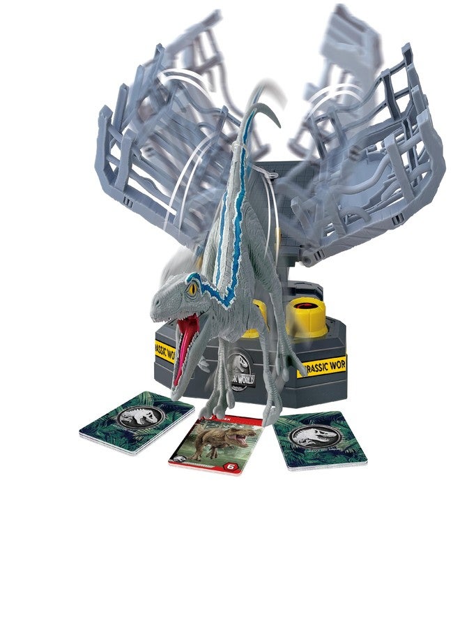 EPOCH Games Jurassic World Cage Breaker - Action-Packed Tabletop Dinosaur Game for Ages 5+ - Image 2