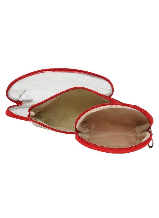 FabSeasons - Combo Of 3 Handy Toiletry/Cosmetic/Makeup Bag/Pouch For Girls & Women Pack Of 3 - Image 1