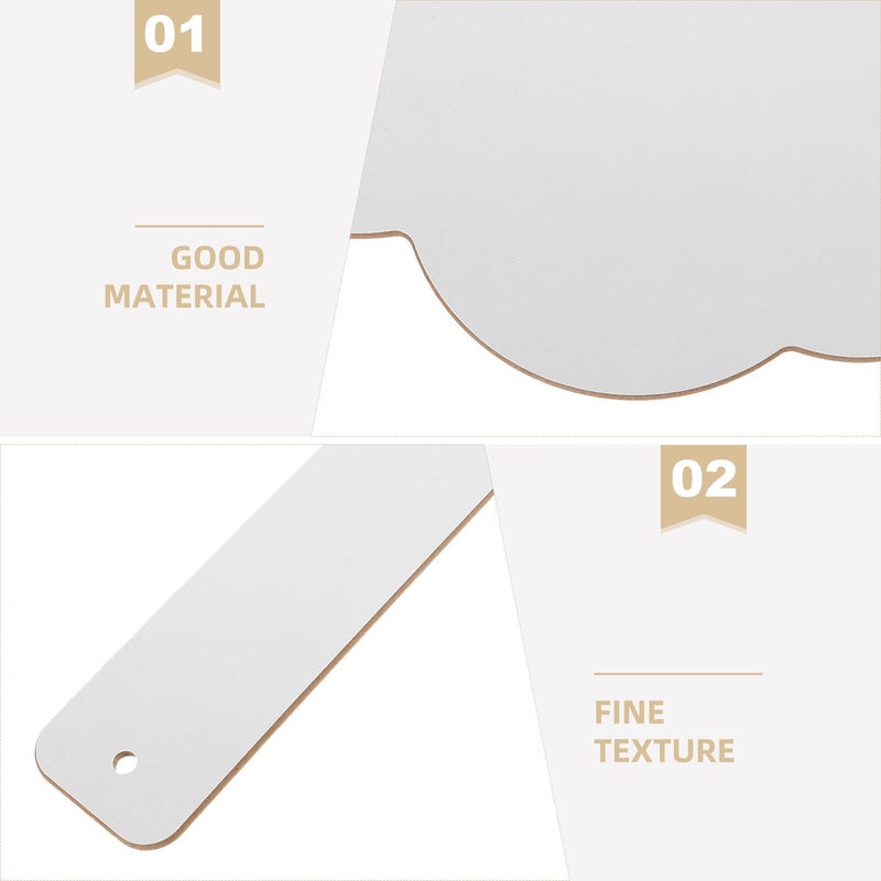 Double Sided Dry Erase Whiteboard Paddles With Markers For Classroom Student Learning - Image 4