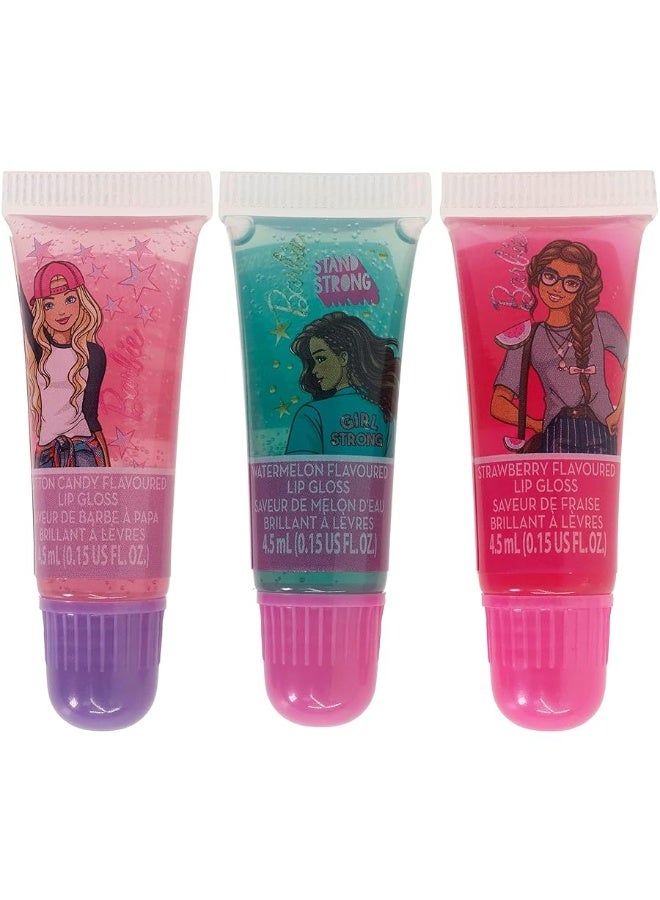 TOWNLEY GIRL Townley Girl Barbie Coin Purse and Plant-Based Lip Gloss Set, Cute Pouch Wallet Small Money Bag Toy, Ages 3 and Up,  - Image 2