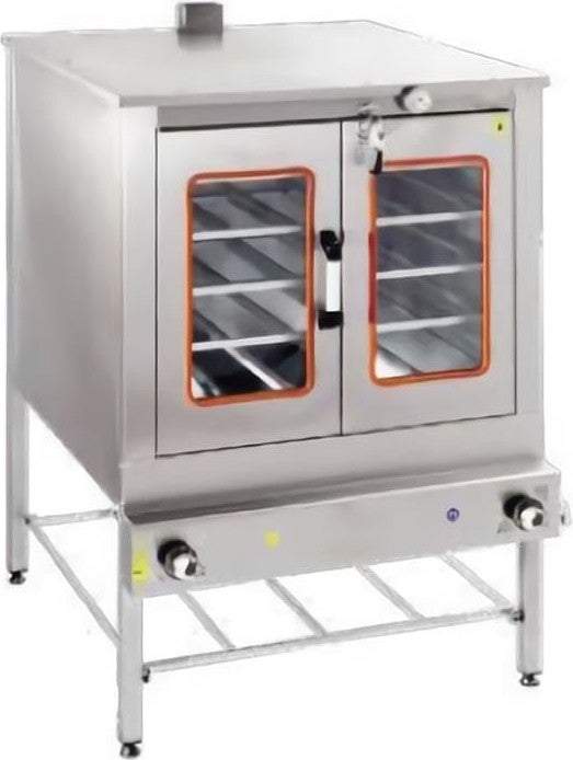 CSA Inox Karacasan Industrial Double Door LPG Cylinder Cake Pastry Oven 