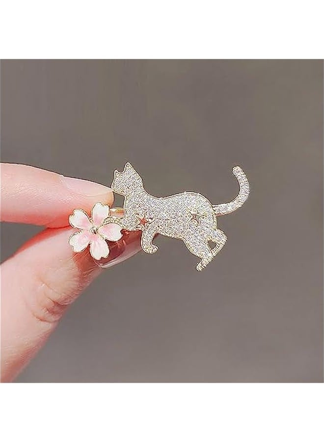 Small Brooch Bow Anti-Walking Brooch high-Grade Chest no-sew Shirt Anti-Walking Buckle Hundred Match pins for Backpacks Bags Jackets Hoodies Hats-33# - Image 1