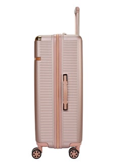 SENATOR Hard Case Luggage Trolley For Unisex ABS Lightweight 4 Double Wheeled Suitcase With Built In TSA Type Lock A5123 Rose Gold  - Image 3