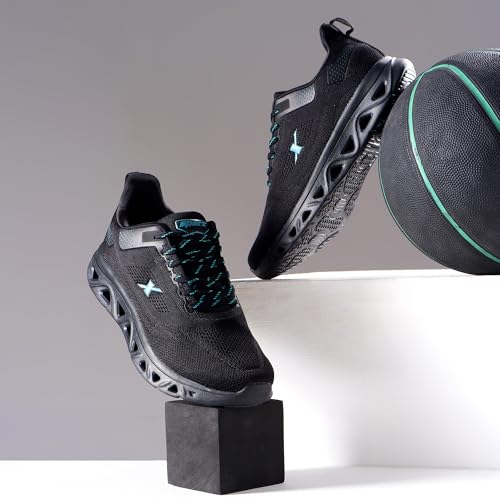 SPARX Sports Shoes SM-958 Black for Men - Image 2