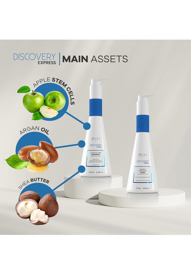 Ybera Paris Discovery Home Care Express | Restores the DNA of Hair Fiber | Regenerate Hair Treatment with UV Protection  - Image 3