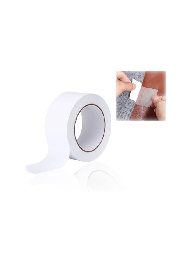 PROMASS promass Strong Adhesive Double Sided Tape Roll - 5cm x 10Y - No Residue Removal - Multipurpose Mounting for Walls, Posters, Photos, LED Strips, Carpets and More  - Image 2