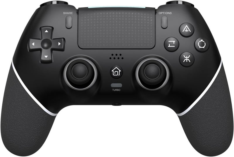 STAYOUNG Wireless controller Compatible with PS4 with Hall Effect Joysticks - Gaming Controller Plug and Play Compatible with Computer,Laptop,PS3(Black） - Image 1