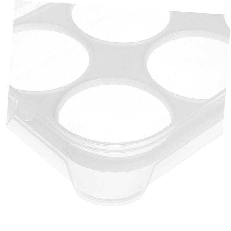 Clear Plastic Stackable Egg Storage Container With Lid Moistureproof For Refrigerator Camping - Image 4