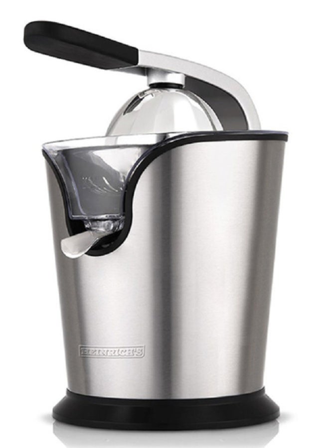 Heinrich's HZP 8693 Electric Juicer 160W with Stainless Steel Press - Silver - Image 1