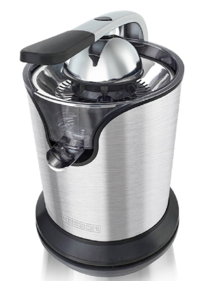 Heinrich's HZP 8693 Electric Juicer 160W with Stainless Steel Press - Silver - Image 3