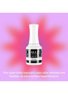KIARA SKY Professional Nails Led Uv Soak Off Gel Polish Non Wipe Top Coat  - Image 4