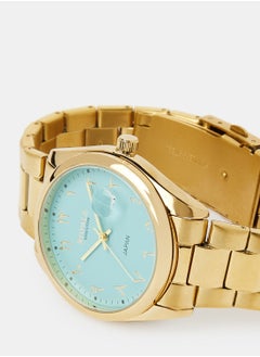 Royale Mega Round Shape Analog Wrist Watch RE229/1 - 40mm - Gold  - Image 3