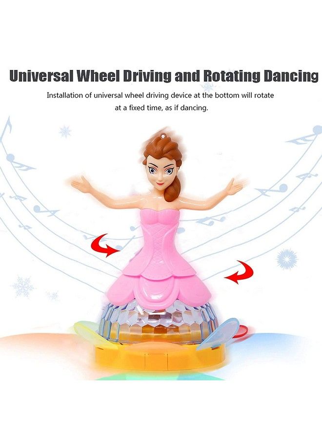 Goyal's Dream Princess Doll Musical Dancing Rotating Toy With Attractive Multi Color Flashing Lights Fro Kids - Image 5