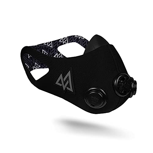 TRAININGMASK 2.0 - Elevation Training Mask for High Altitude Endurance & Breathing Workouts - Ideal for Running & Cardio (Large, Blackout) - Image 1