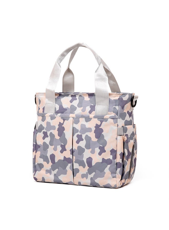 New Lightweight And Large Capacity Casual Hand-Held Single Shoulder Mother And Baby Bag