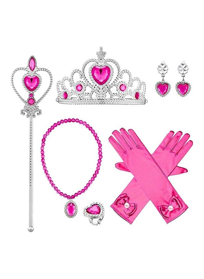 Adorable Princess Costume With Many Accessories For Suitable 7+ Years 71x67x90cm - Image 2