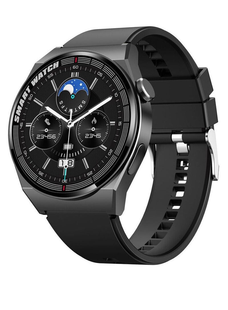 Zoom Plus Bluetooth Call Sports Fitness Tracker Heart Rate Monitor IP67 Waterproof Smartwatch For IOS Android Black - Image 2
