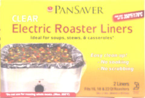 PanSaver Pansaver Electric Roaster Liners 3 Box Bundle Liners for 6 Roasters Includes Instructions  Video Link Fits 16 18  22 Quart Roasters