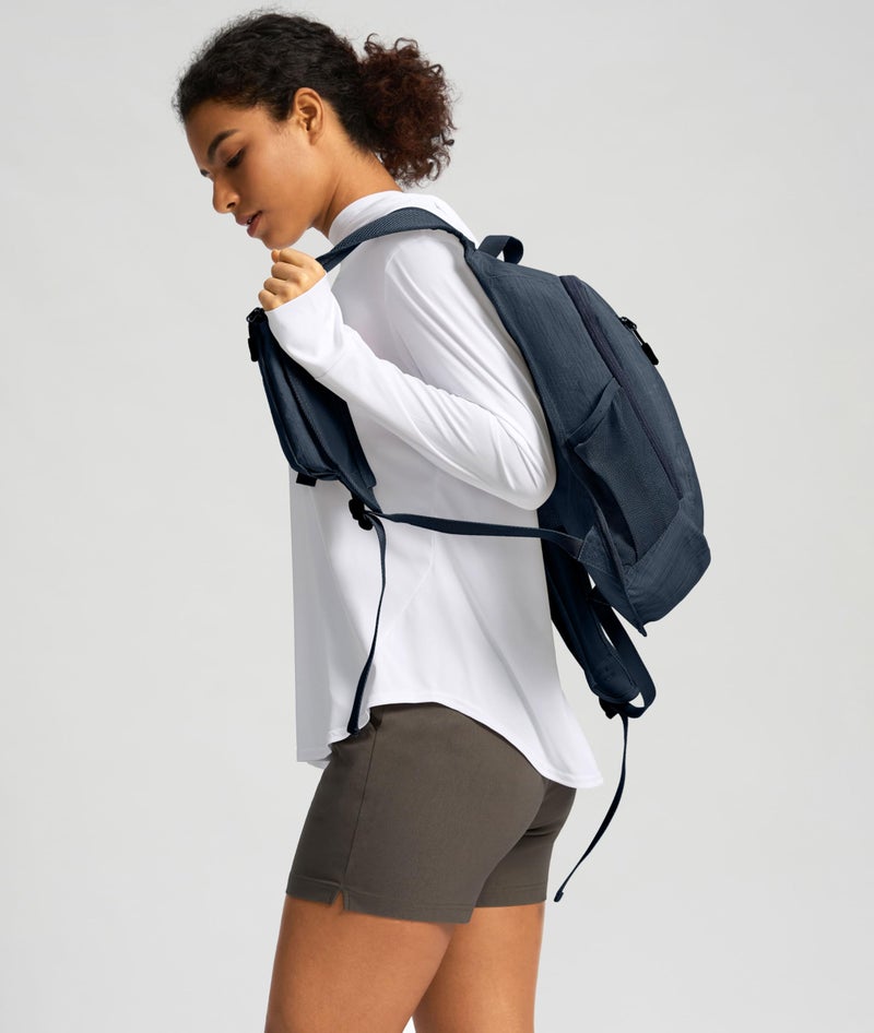 Uselike 10L Small Hiking Backpack Travel Daypack Lightweight Packable Back Pack for Women Men(Dark Navy) - Image 5