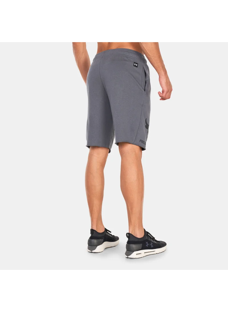 اندر ارمور Men's Project Rock Terry Brahma Bull Shorts
